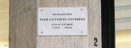 Commemorazione Pierantonio Cividini